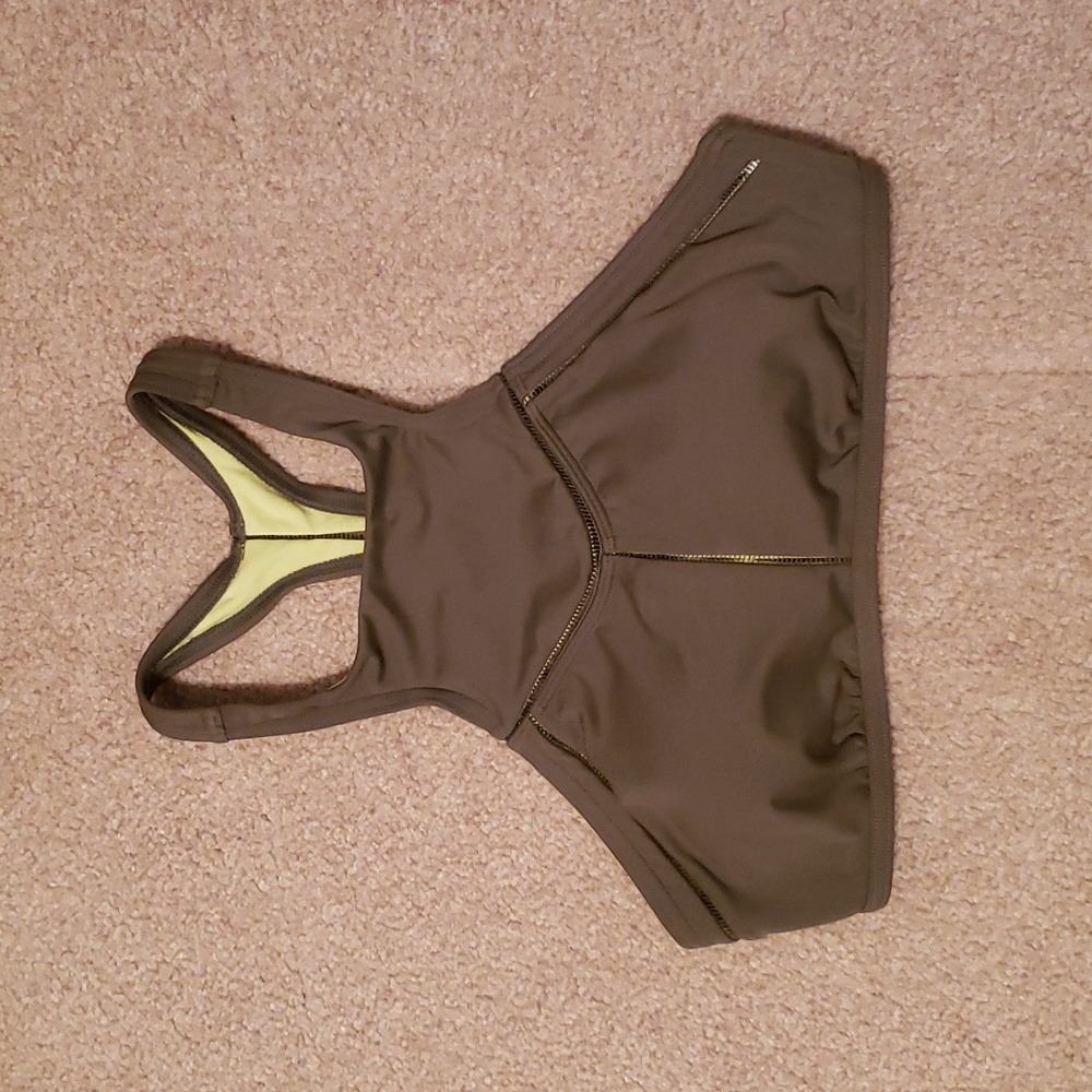 Prana Women's Hunter Green Azra Bikini Top - Picture 1 of 7